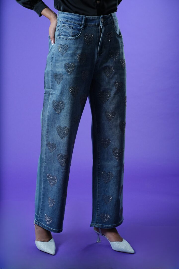 Twilight Heart Pop Denim - Jeans