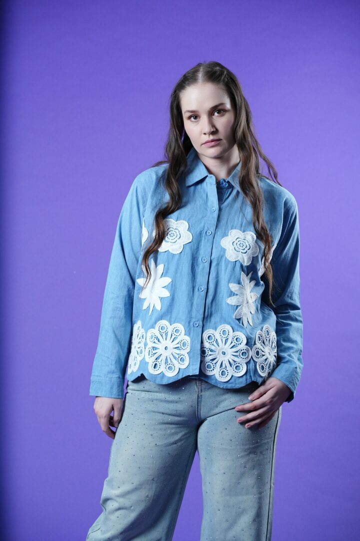Wildflower Muse Denim Shirt