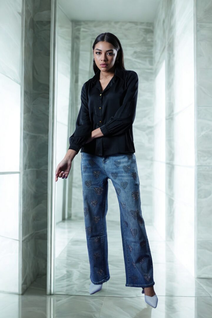 Twilight Heart Pop Denim – Jeans